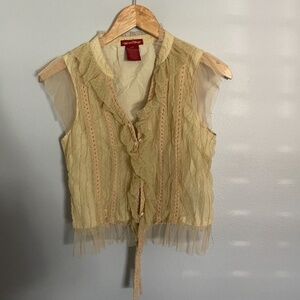American Exchange Lace Tank Top
